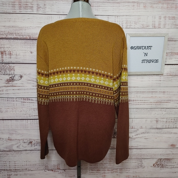 Rare vintage Free People wool sweater size L - Picture 4 of 12